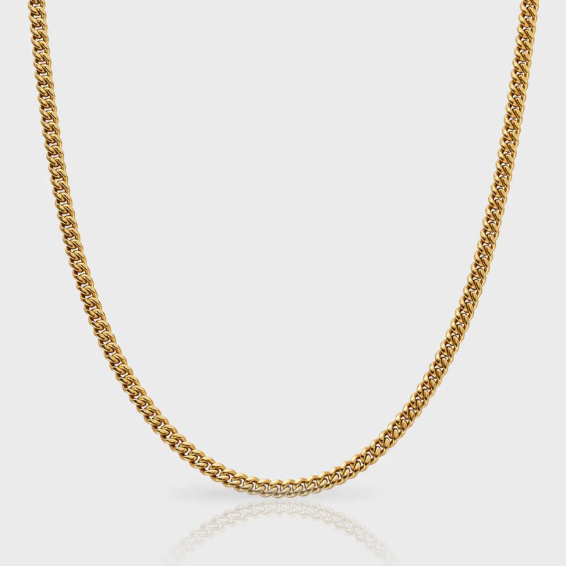 Cuban (Gold) 4mm