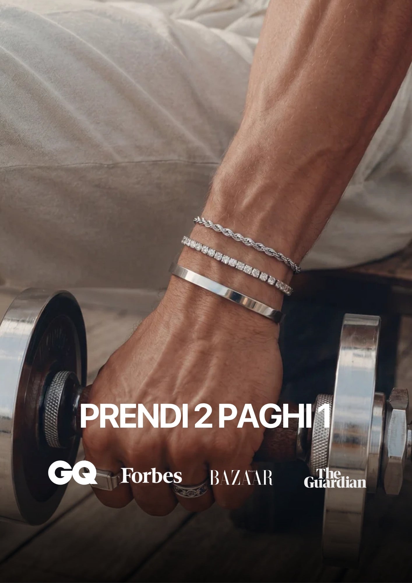 Prendi 2 paghi 1 - banner BOGO italiano